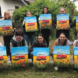 Élményfestés Bogival