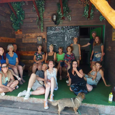 Jóga- és élményfestő tábor a Mátrában