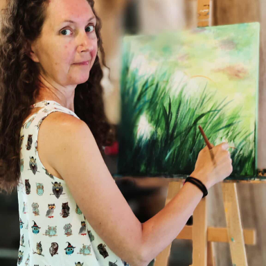 Jóga- és élményfestő tábor a Mátrában